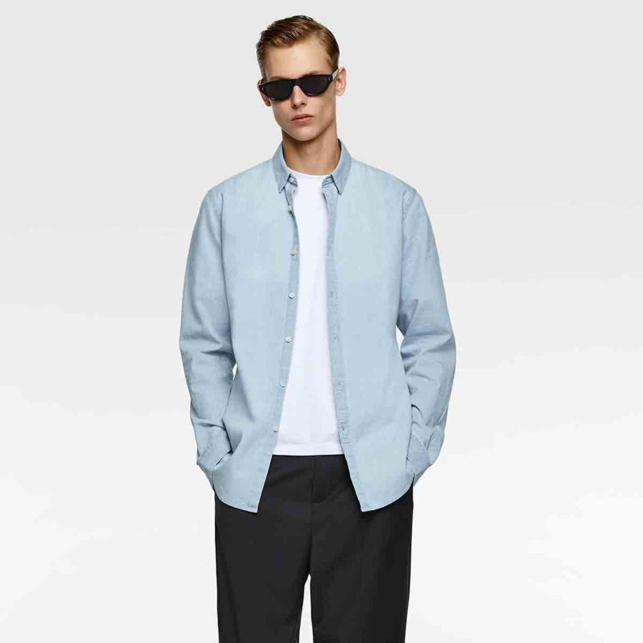 Washed Denim Shirt - immagine 3