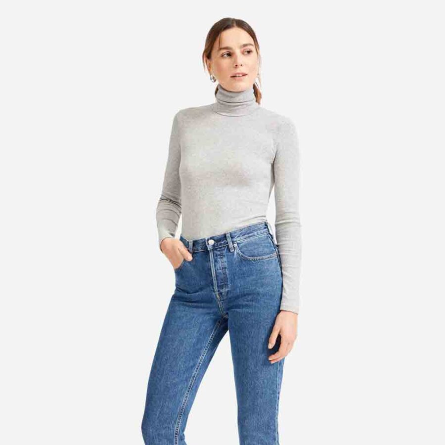 Basic Micro Rib Turtleneck - immagine 3